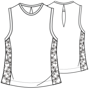 Fashion sewing patterns for LADIES T-Shirts Top tank 3059